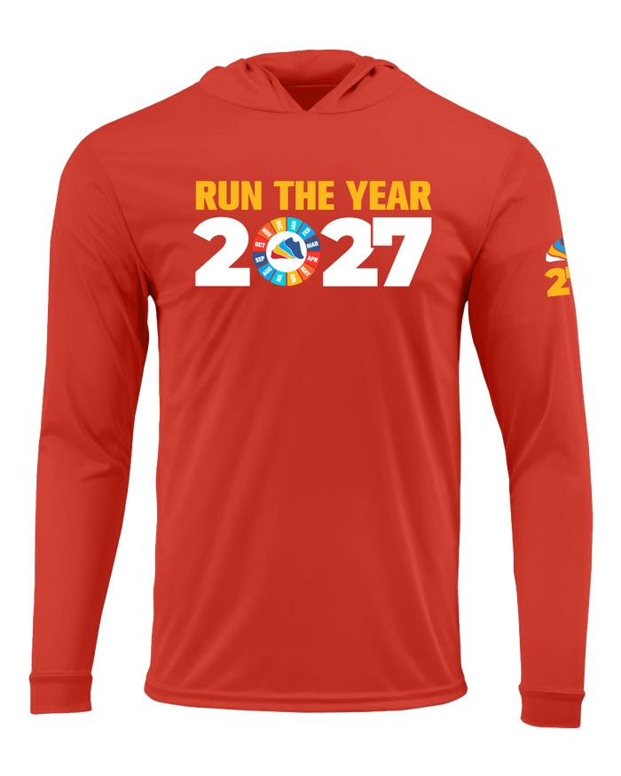 2027 Run the year Hoodie