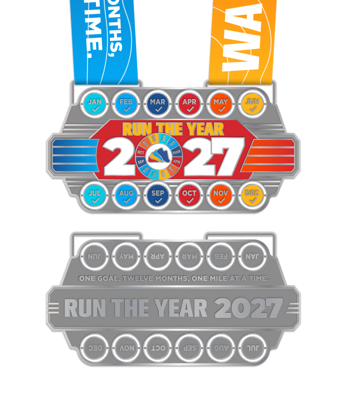 2027 Run the year Medal
