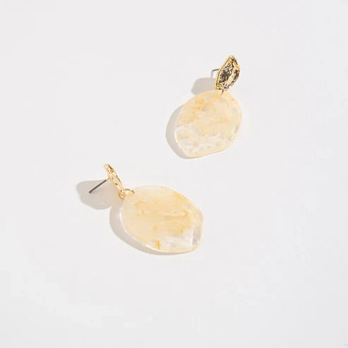 25582 Sienna Drop Ivory Ear 5H6