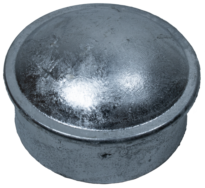 4-1/2" Galvanized Steel Terminal Post Cap