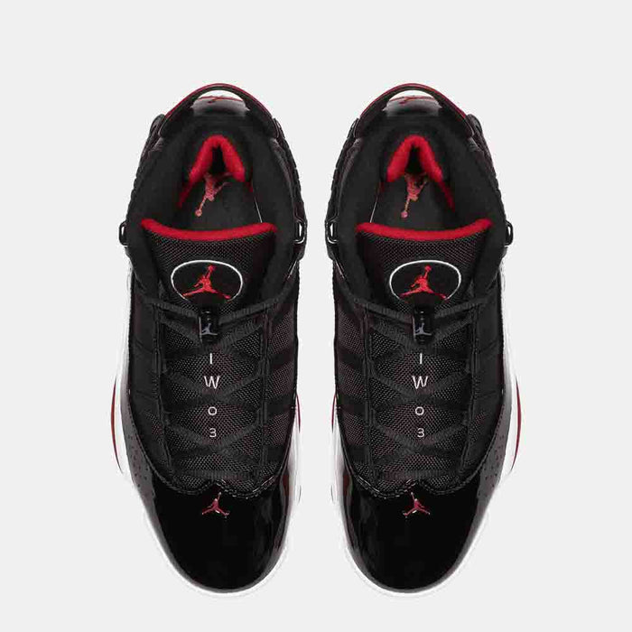 Top view of the Jordan 6 Rings.