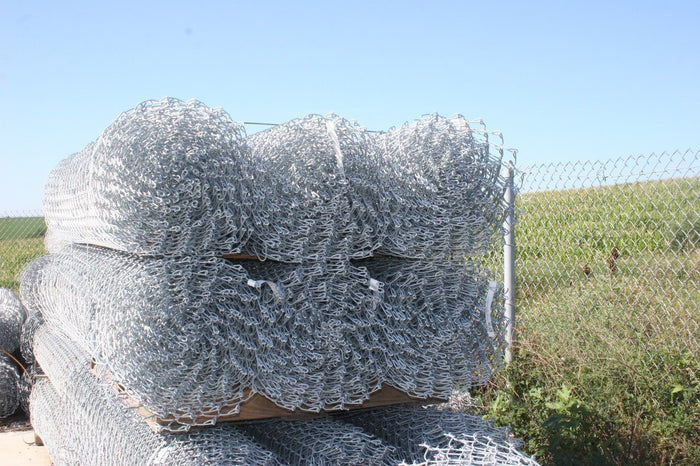 8' x 2" x 9 ga Commercial Chain Link-Knuckle Twist