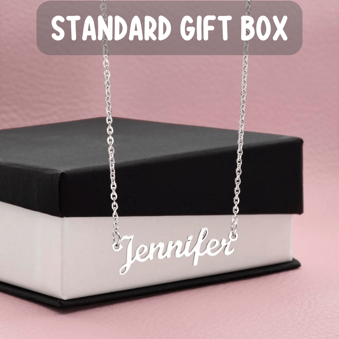 80th Birthday Gift, Custom Name Necklace: 80 Is Only 13 In The Word Game