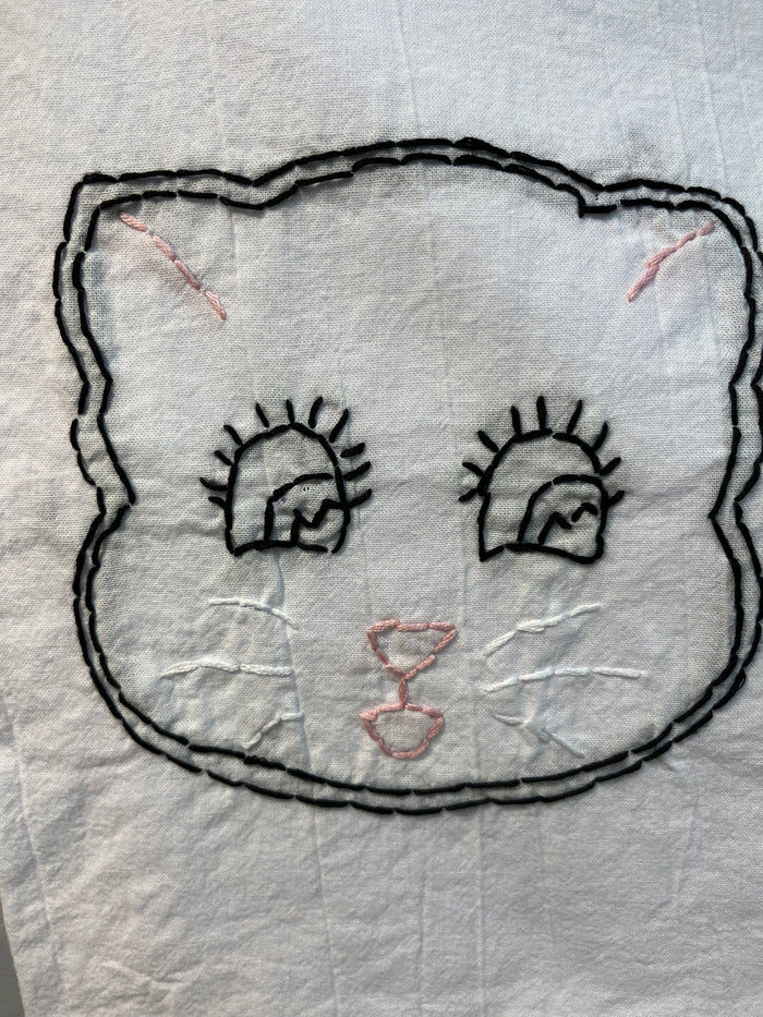 Millie's Tea Towels, Hand Embroidered: Kitties (8 to choose from)