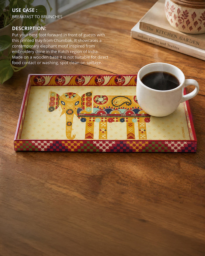 A Trunkloads of Love  Tray