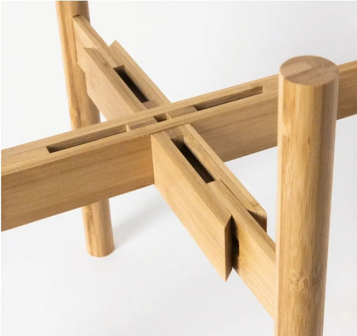 Adjustable Bamboo Plant Stand Acorn Home + Apparel