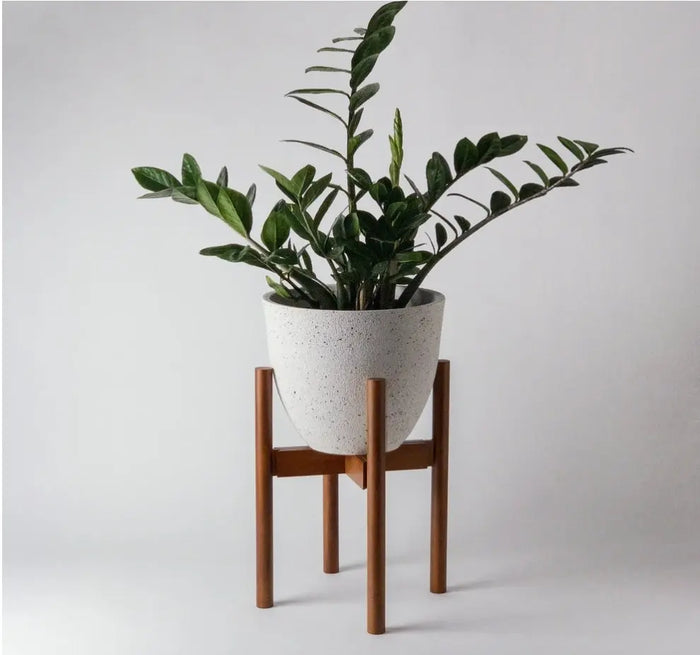 Adjustable Bamboo Plant Stand Acorn Home + Apparel