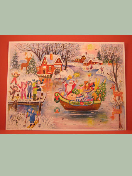 Advent Calendar: Boating Santa
