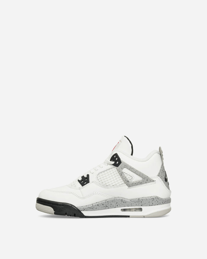 Nike Jordan Air Jordan 4 Retro Og (Gs) Summit White/Fire Red Sneakers Mid IB4171-100