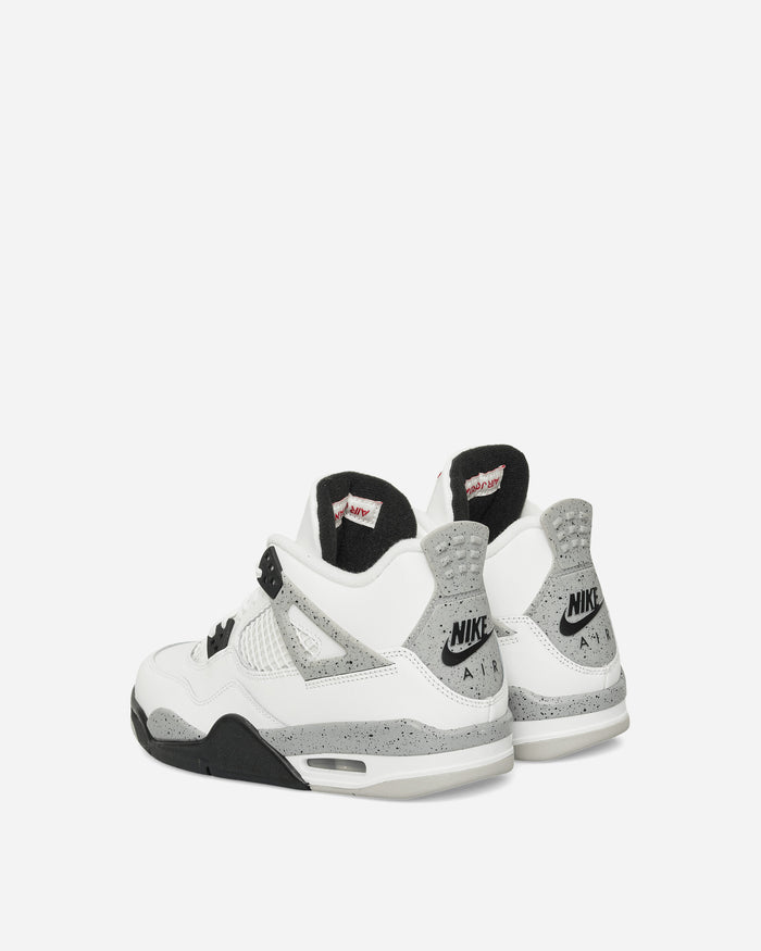 Nike Jordan Air Jordan 4 Retro Og (Gs) Summit White/Fire Red Sneakers Mid IB4171-100