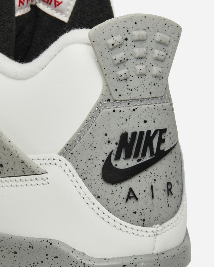 Nike Jordan Air Jordan 4 Retro Og (Gs) Summit White/Fire Red Sneakers Mid IB4171-100