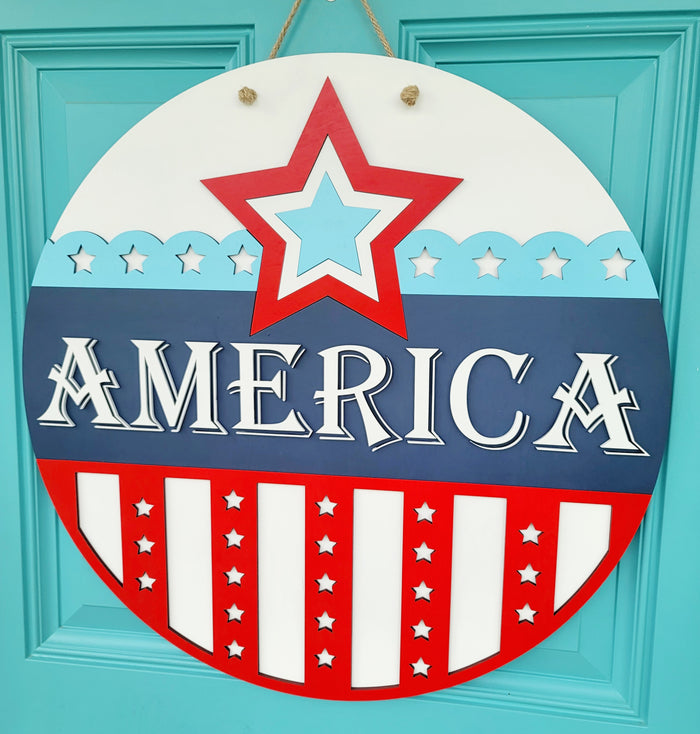 America Door Hanger