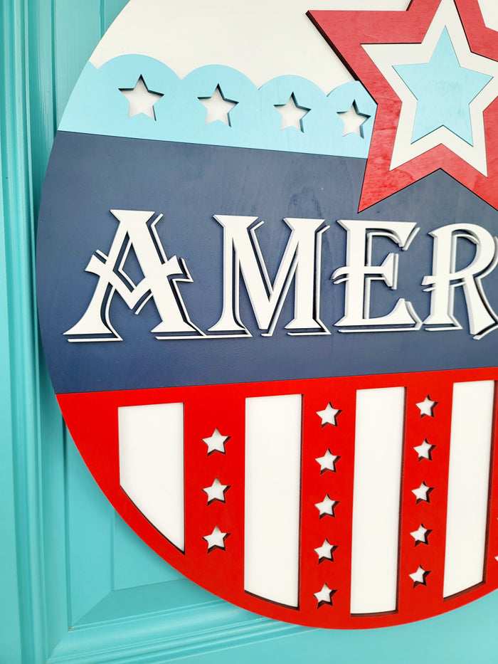 America Door Hanger