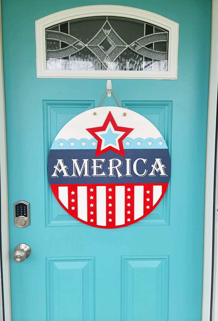 America Door Hanger