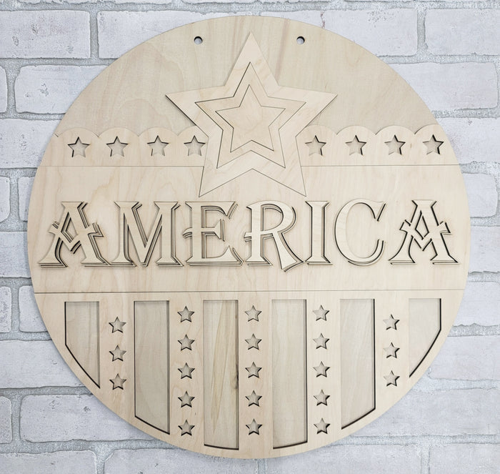 America Door Hanger