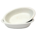 Antique White Ironstone Oval Vegetable Bowls Collection of 2 Johnson Brothers England