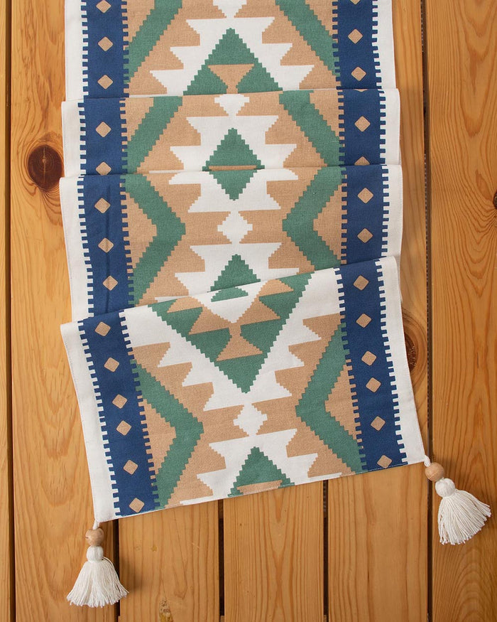 Aztec Table Runner, 78″ x 13″