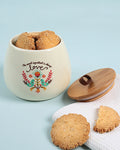 Bake Cookies Ceramic Jar