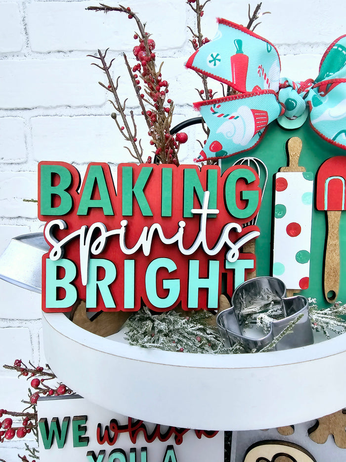 Baking Spirits Bright Tiered Tray Set-wholesale