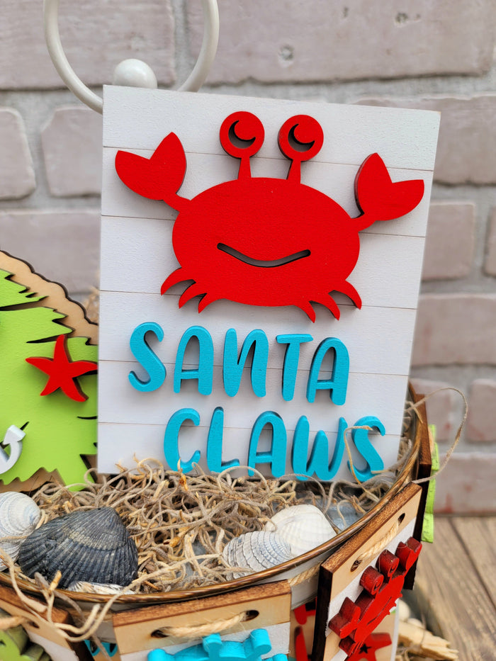 Beachmas Christmas Tiered Tray- wholesale