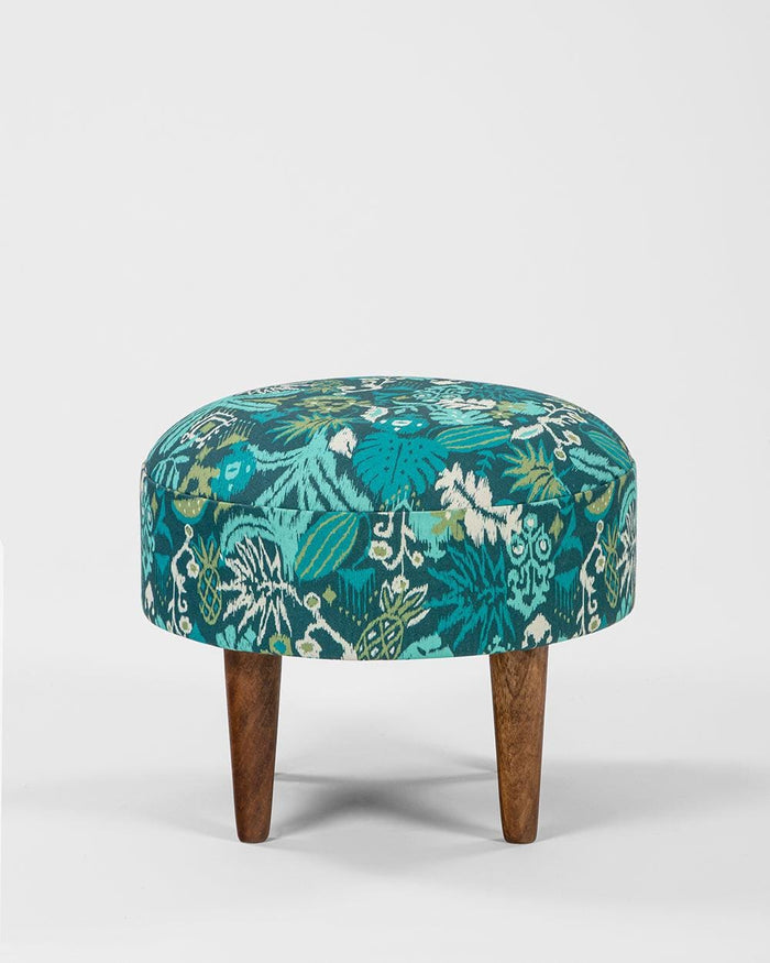 Chumbak Begum Foot Rest - Tropical Ikkat