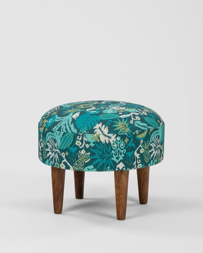 Chumbak Begum Foot Rest - Tropical Ikkat
