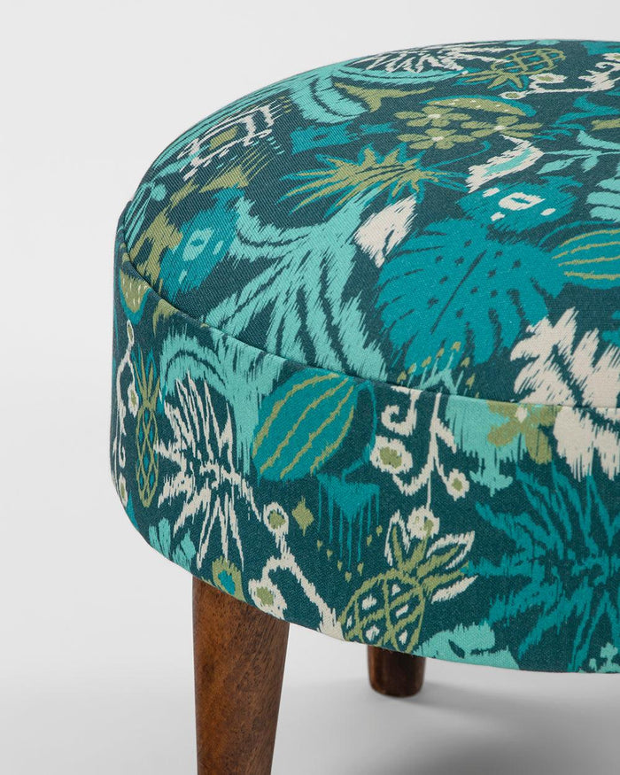 Chumbak Begum Foot Rest - Tropical Ikkat