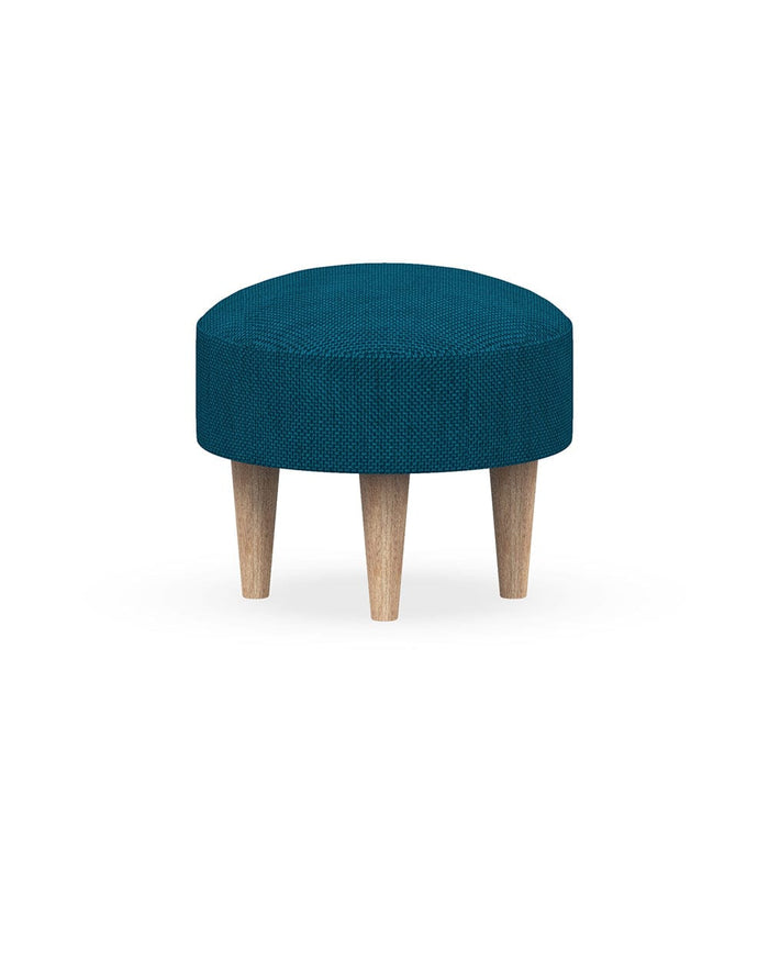 Chumbak Begum Foot Rest -Mediterranian Blue