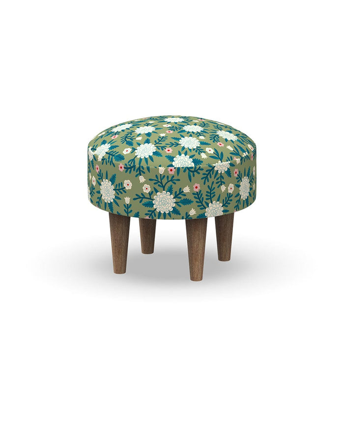 Chumbak Begum Foot Rest -Spring Marigold