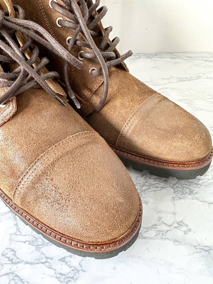 Belstaff Alperton Full-Grain Leather Boots