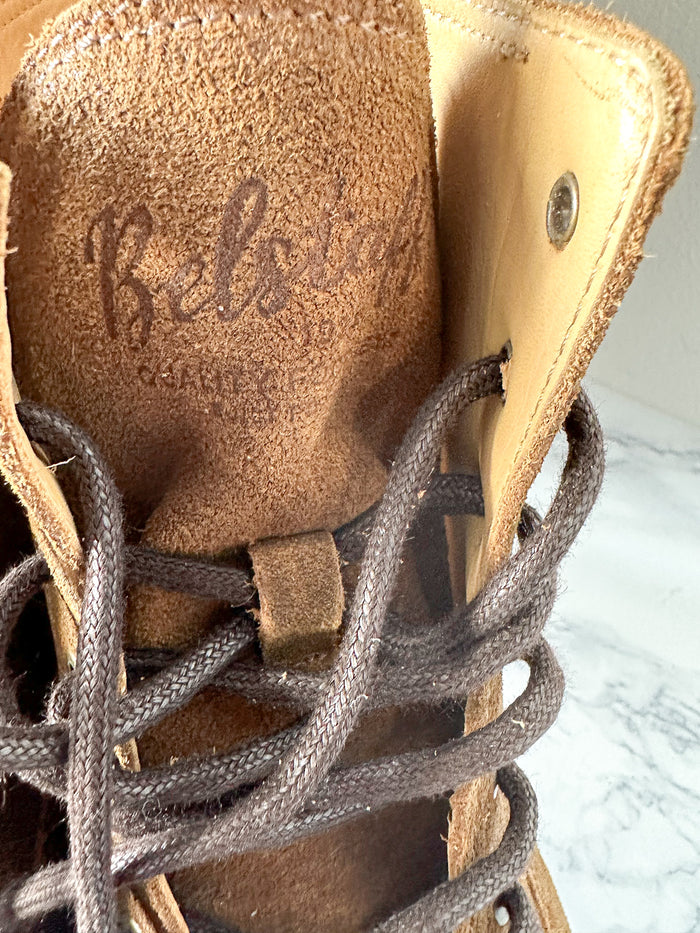 Belstaff Alperton Full-Grain Leather Boots