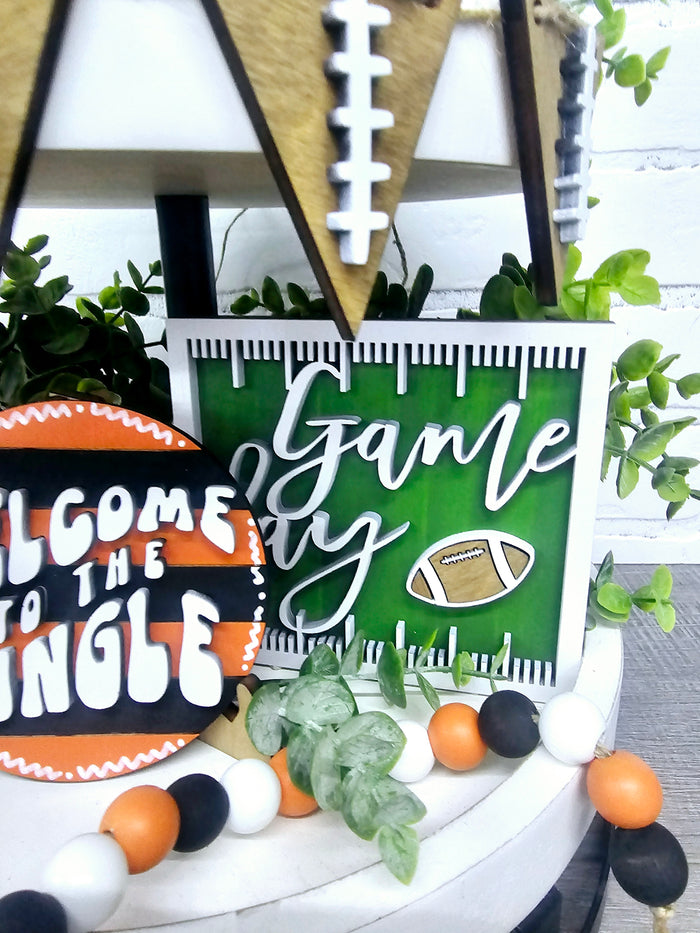 Bengals Tiered Tray Set- wholesale