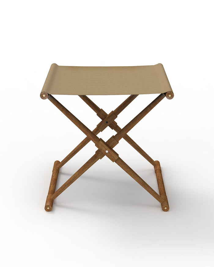Chumbak Bistro Folding Bench - Beach Beige