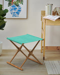 Chumbak Bistro Folding Bench - Maldivian Teal