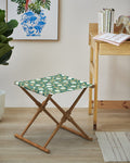 Chumbak Bistro Folding Bench - Spring Marigold Green