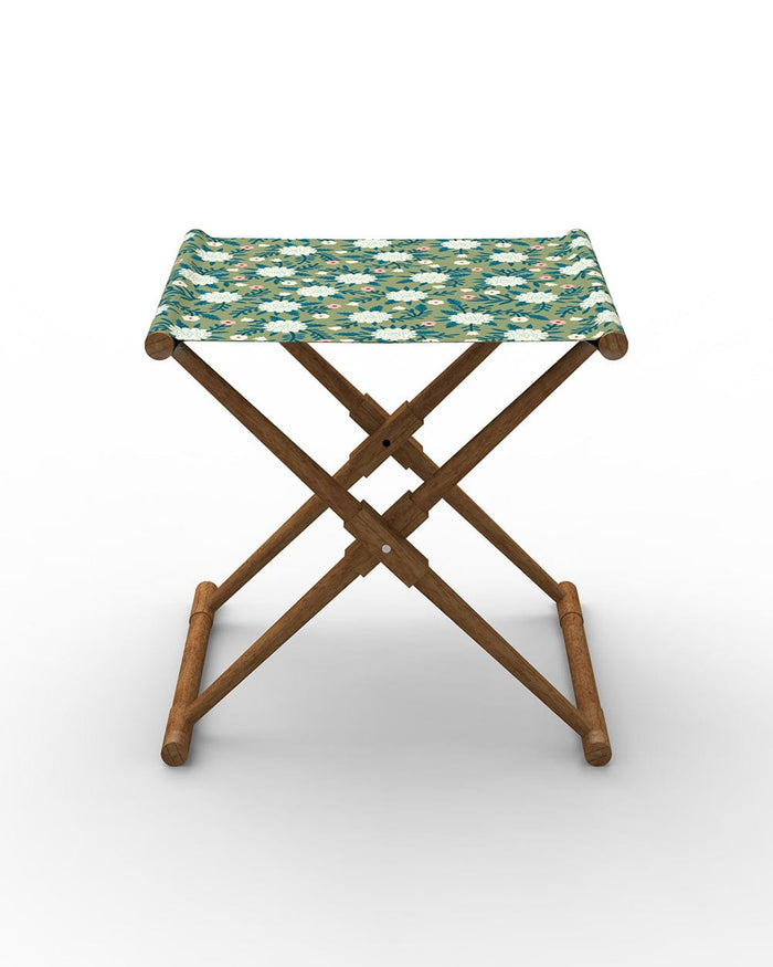 Chumbak Bistro Folding Bench - Spring Marigold Green