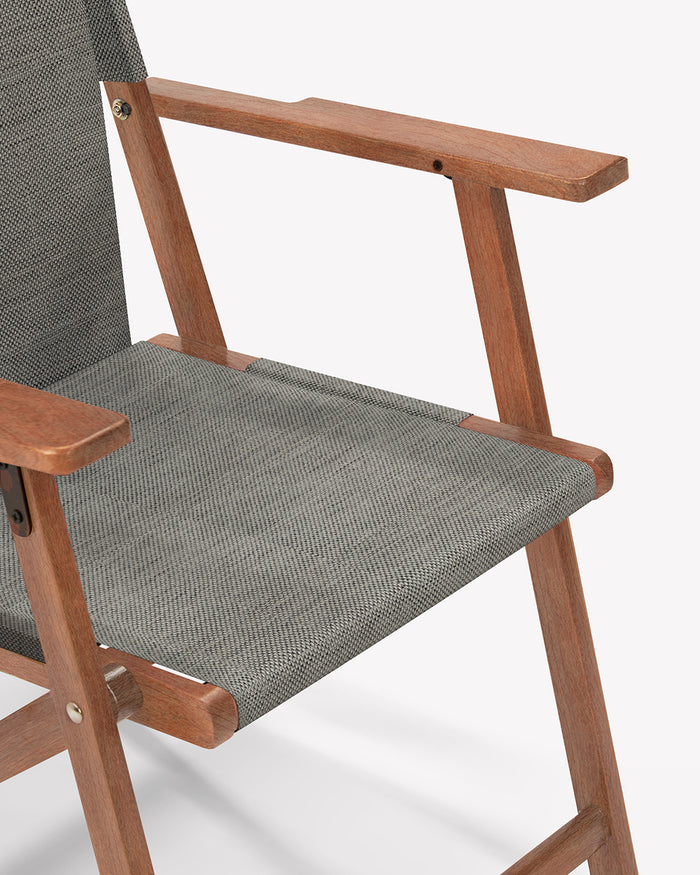 Bistro Folding Chair Bangalore Grey