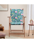 Bistro Folding Chair Spring Bloom Teal