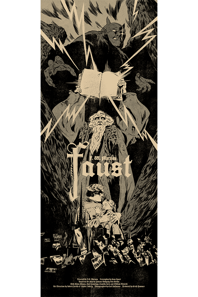 Black Dragon Press x Mondo #21: Faust Poster
