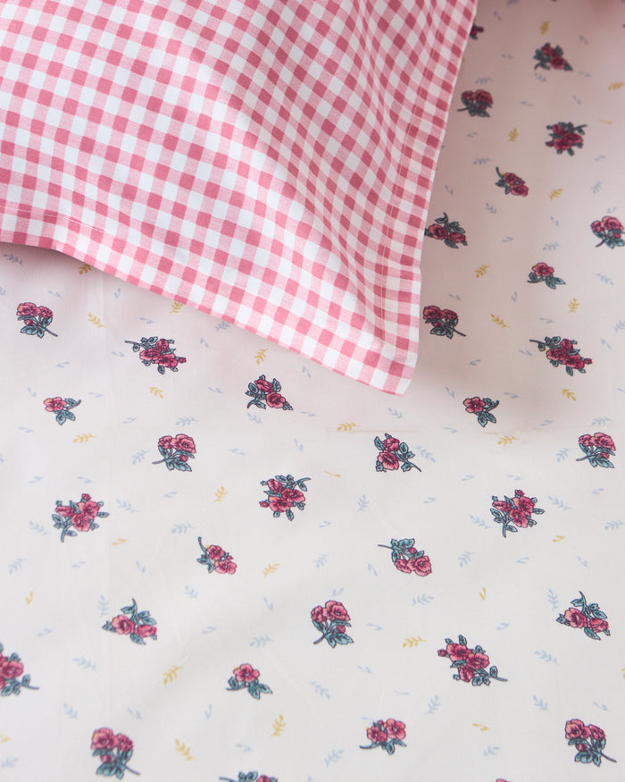 Bloom Story -  Queen Size Bedsheet Polycotton