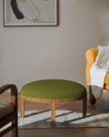 Chumbak Bohemian Ottoman - Savanna Green