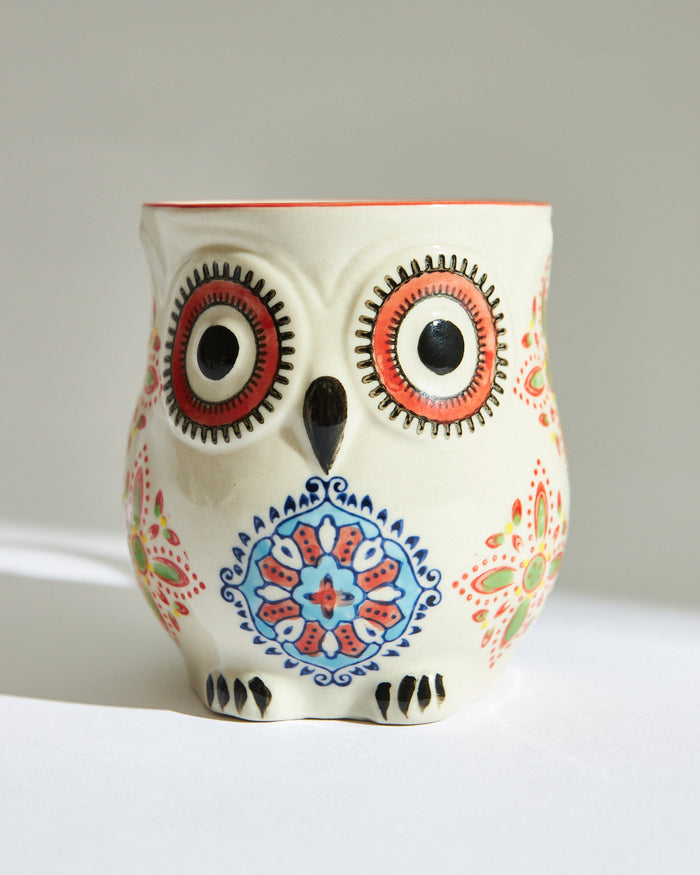 Boho Chakras Owl Mug