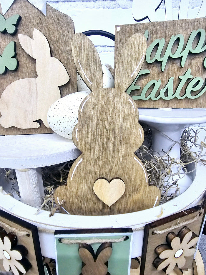 Boho Easter Tiered Tray Set-wholesale
