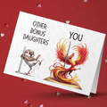 Bonus Daughter Greeting Card: Other Bonus Daughters