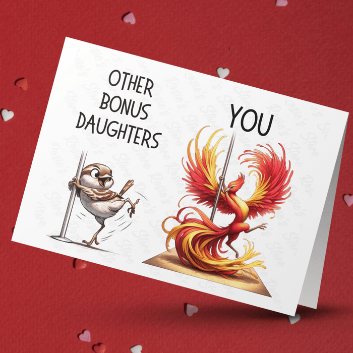 Bonus Daughter Greeting Card: Other Bonus Daughters