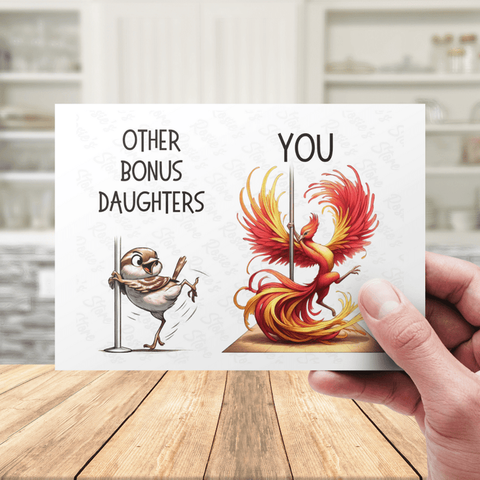 Bonus Daughter Greeting Card: Other Bonus Daughters