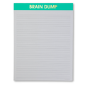 Brain Dump  Memo Lined Notepad