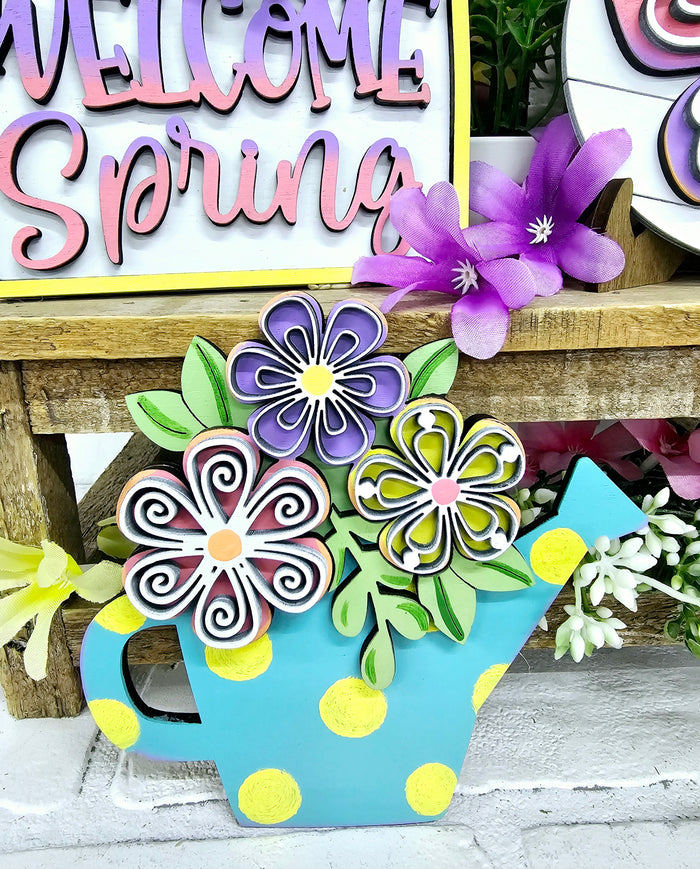Butterfly Tiered Tray Set
