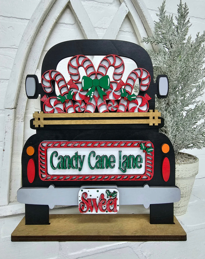 Candy Cane Truck Inserts