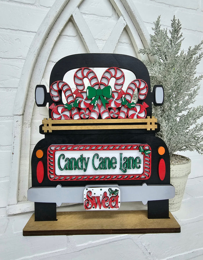 Candy Cane Truck Inserts